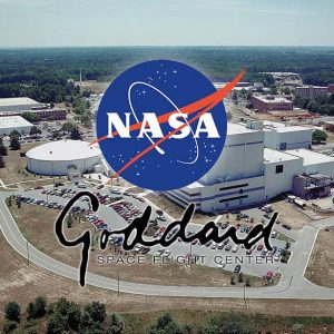 Aerial view of NASA's Goddard Space Flight Center.