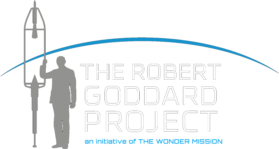 Logo: The Robert Goddard Project – an initiative of The Wonder Misson