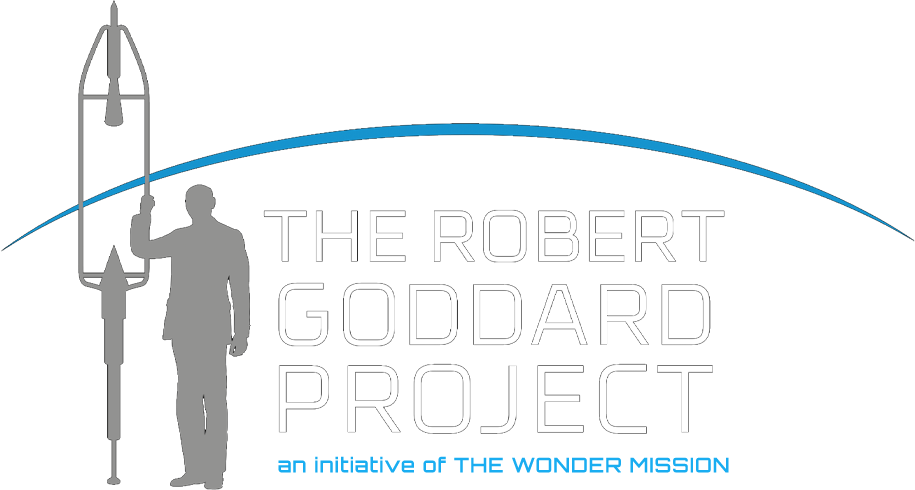 Logo: The Robert Goddard Project – an initiative of The Wonder Misson